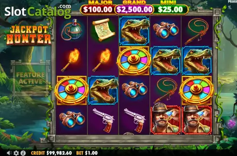 Οθόνη7. Jackpot Hunter Κουλοχέρης