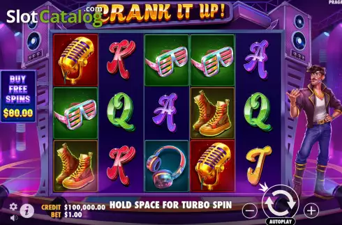 Οθόνη2. Crank It Up (Pragmatic Play) Κουλοχέρης
