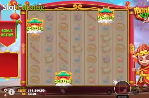 Οθόνη3. Monkey King Rush Κουλοχέρης