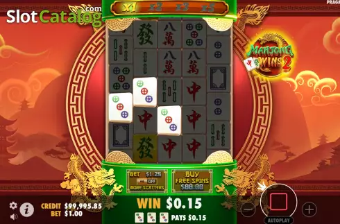 Οθόνη3. Mahjong Wins 2 Κουλοχέρης