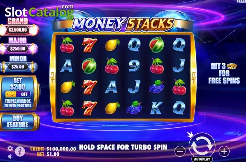 Οθόνη2. Money Stacks (Pragmatic Play) Κουλοχέρης