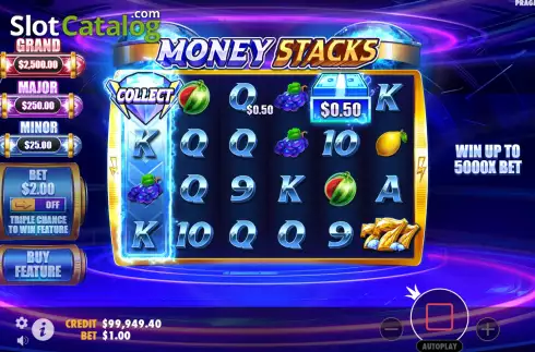 Οθόνη4. Money Stacks (Pragmatic Play) Κουλοχέρης