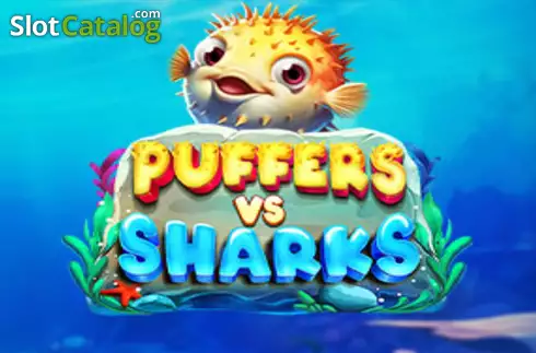 Puffers Vs Sharks Λογότυπο Puffers Vs Sharks Λογότυπο