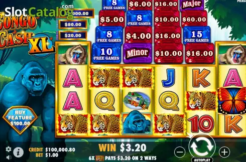 Οθόνη4. Congo Cash XL Κουλοχέρης