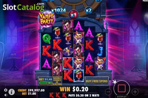 Οθόνη3. Vampy Party Κουλοχέρης