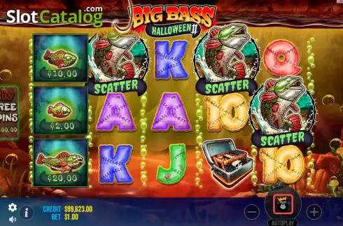 Οθόνη7. Big Bass Halloween 2 Κουλοχέρης