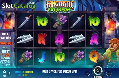 Οθόνη2. Fangtastic Freespins Κουλοχέρης