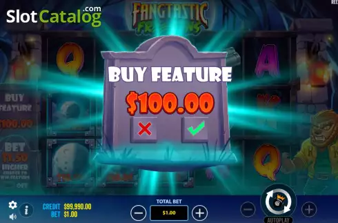 Οθόνη5. Fangtastic Freespins Κουλοχέρης