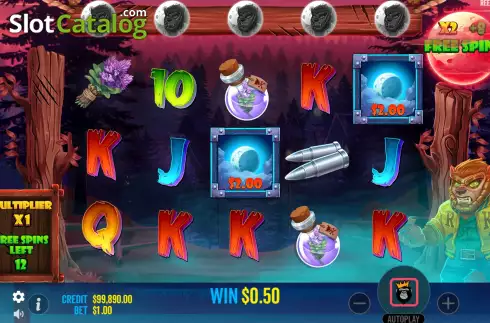 Οθόνη8. Fangtastic Freespins Κουλοχέρης