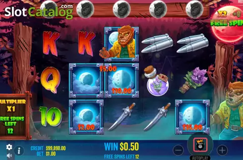 Οθόνη9. Fangtastic Freespins Κουλοχέρης