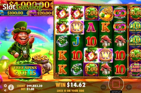 Οθόνη9. 7 Clovers of Fortune Κουλοχέρης