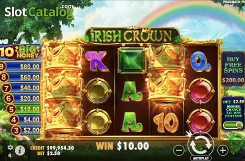 Οθόνη6. Irish Crown Κουλοχέρης