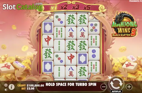 Οθόνη2. Mahjong Wins 3 - Black Scatter Κουλοχέρης 