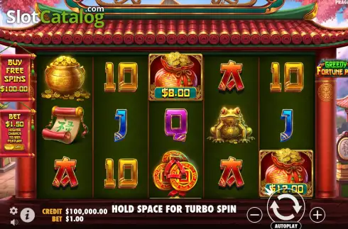 Οθόνη2. Greedy Fortune Pig Κουλοχέρης