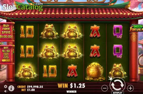 Οθόνη3. Greedy Fortune Pig Κουλοχέρης