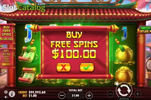 Οθόνη5. Greedy Fortune Pig Κουλοχέρης