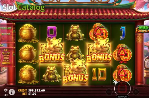 Οθόνη6. Greedy Fortune Pig Κουλοχέρης