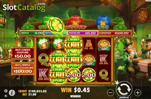 Οθόνη4. Lucky’s Wild Pub Κουλοχέρης 