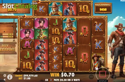 Οθόνη4. Bandit Megaways Κουλοχέρης