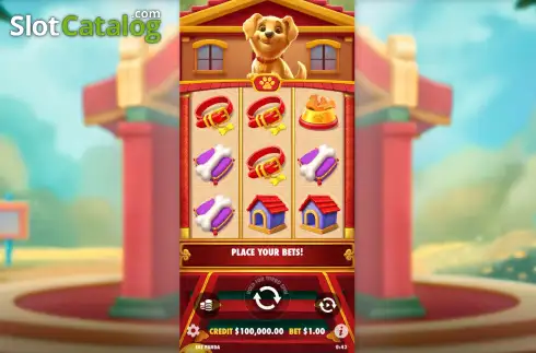 Οθόνη3. Lucky Dog (Pragmatic Play) Κουλοχέρης