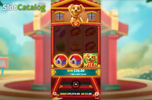 Οθόνη5. Lucky Dog (Pragmatic Play) Κουλοχέρης