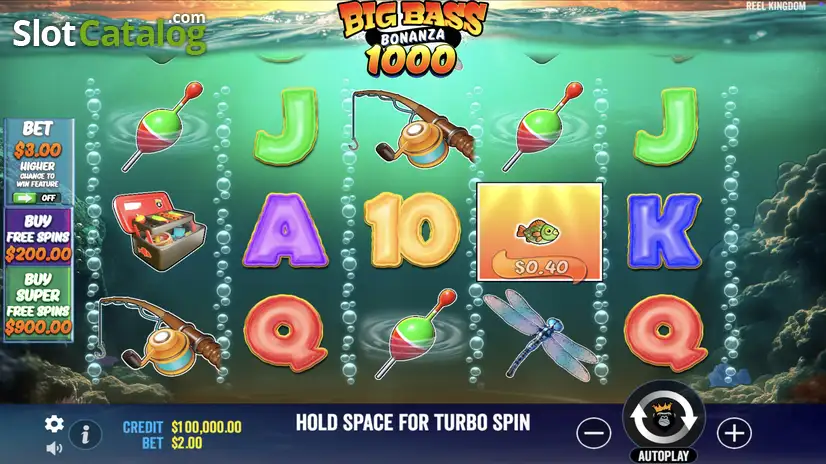 Big Bass Bonanza 1000 από το Reel Kingdom Base Game big-bass-bonanza-1000