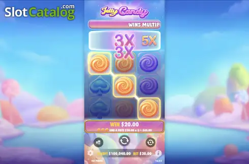 Οθόνη3. Jelly Candy Κουλοχέρης