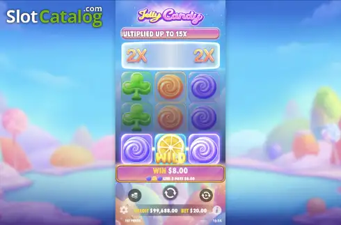 Οθόνη4. Jelly Candy Κουλοχέρης