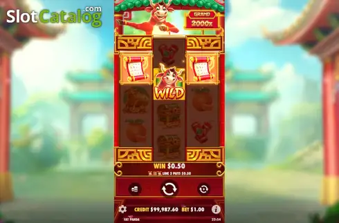 Οθόνη5. Lucky Ox Κουλοχέρης