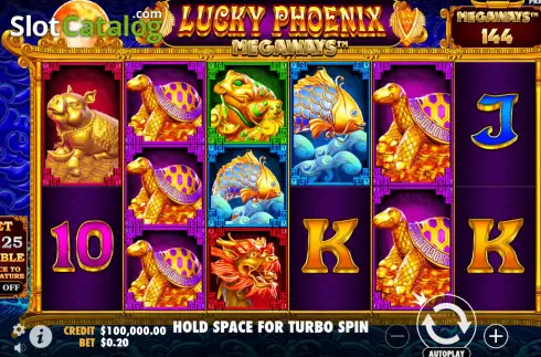 Οθόνη2. Lucky Phoenix Megaways Κουλοχέρης