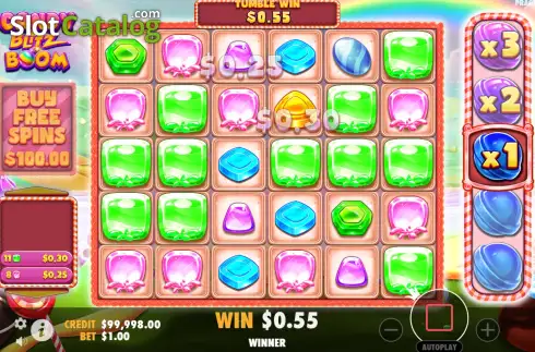 Οθόνη4. Candy Blitz BOOM Κουλοχέρης 