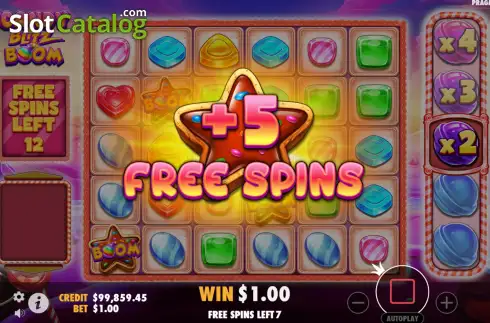 Οθόνη9. Candy Blitz BOOM Κουλοχέρης 