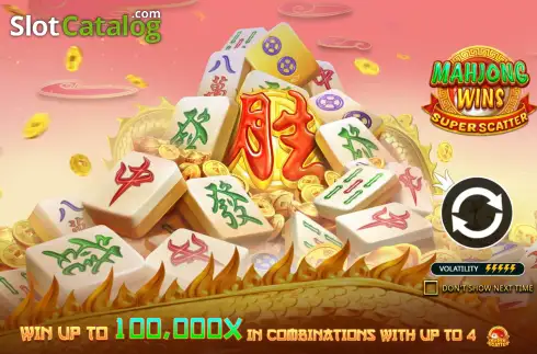 Οθόνη2. Mahjong Wins Super Scatter Κουλοχέρης