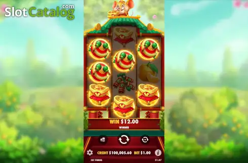 Οθόνη4. Lucky Mouse Κουλοχέρης