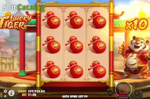 Οθόνη8. Lucky Tiger (Pragmatic Play) Κουλοχέρης