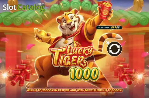 Οθόνη2. Lucky Tiger 1000 Κουλοχέρης 