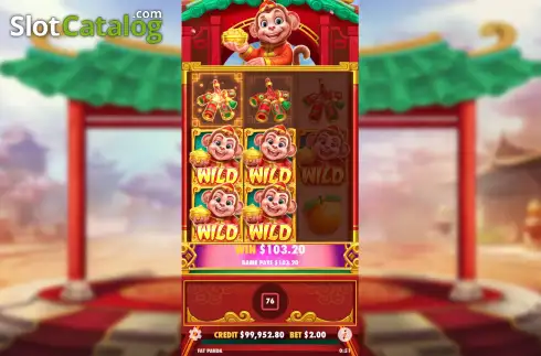 Οθόνη6. Lucky Monkey Κουλοχέρης