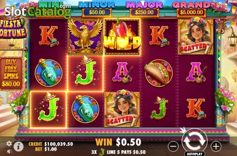 Οθόνη4. Fiesta Fortune Κουλοχέρης