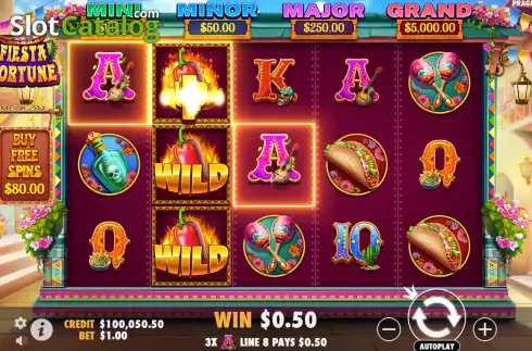 Οθόνη5. Fiesta Fortune Κουλοχέρης