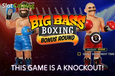Οθόνη2. Big Bass Boxing Bonus Round Κουλοχέρης 
