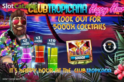 Οθόνη2. Club Tropicana Happy Hour Κουλοχέρης 