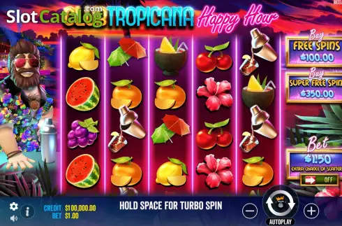 Οθόνη3. Club Tropicana Happy Hour Κουλοχέρης 