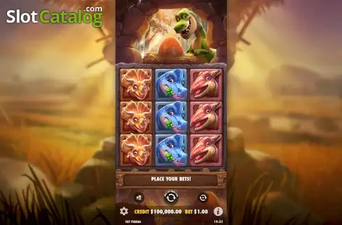 Οθόνη3. Dino Drop Κουλοχέρης