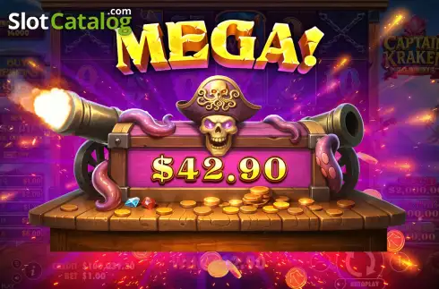 Οθόνη7. Captain Kraken Megaways Κουλοχέρης
