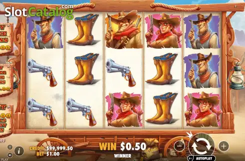 Οθόνη3. Bounty Hunter (Pragmatic Play) Κουλοχέρης