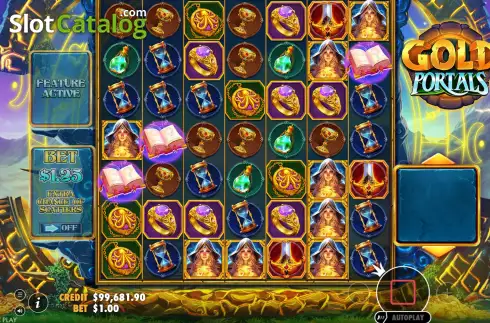 Οθόνη7. Gold Portals Κουλοχέρης 