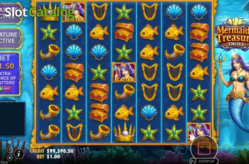 Οθόνη6. Mermaid’s Treasure Trove Κουλοχέρης 