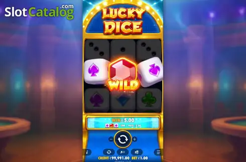 Οθόνη4. Lucky Dice (Pragmatic Play) Κουλοχέρης