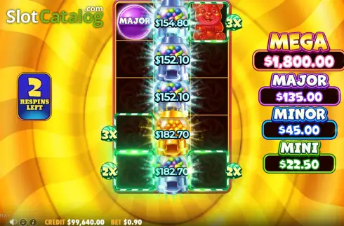 Οθόνη3. Super Gummy Strike Κουλοχέρης