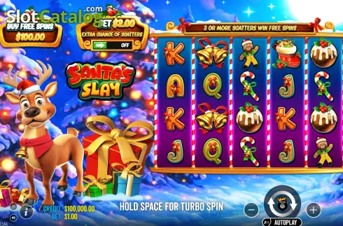 Οθόνη2. Santa’s Slay Κουλοχέρης
